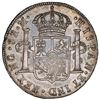 Image 2 : Guatemala, bust 8 reales, Ferdinand VII transitional (bust of Charles IV), 1810M, NGC AU details / e