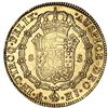 Image 2 : Mexico City, Mexico, gold bust 8 escudos, Ferdinand VII transitional ("armored" bust), 1810HJ.