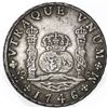 Image 1 : Mexico City, Mexico, pillar 8 reales, Philip V, 1746MF.