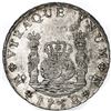 Image 1 : Mexico City, Mexico, pillar 8 reales, Ferdinand VI, 1758MM, with chopmarks as from circulation in As