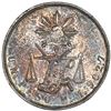 Image 1 : Mexico City, balance-scale peso, 1871M, NGC MS 62.
