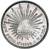 Image 1 : Mexico City, Mexico, cap-and-rays peso, 1899AM, NGC MS 63+.