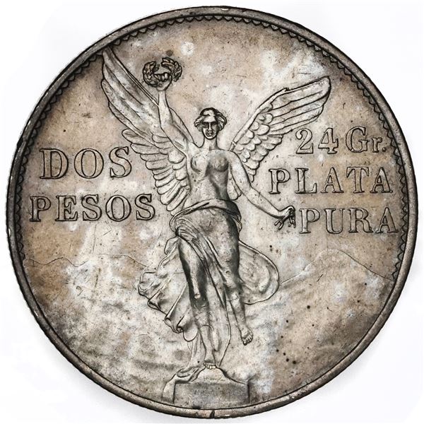 Mexico, 2 pesos, 1921, ex-Jones.