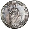 Image 1 : Cuzco, Peru, 8 reales, 1831G, NGC AU details / rev spot removed.