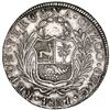 Image 2 : Cuzco, Peru, 8 reales, 1831G, NGC AU details / rev spot removed.
