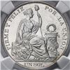 Image 1 : Lima, Peru, 1 sol, 1916FG, incuse LIBERTAD, NGC MS 64.