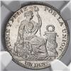 Image 1 : Lima, Peru, 1 dinero, 1896/5TF, NGC MS 65 ("top pop").