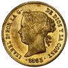 Image 1 : Philippines (under Spain), gold 4 pesos, Isabel II, 1865.