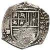 Image 1 : Seville, Spain, cob 2 reales, 1590 date to right, assayer H below mintmark S and denomination II to 