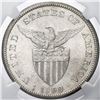 Image 2 : Philippines (struck in San Francisco), 1 peso, 1909-S, NGC MS 62.