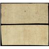 Image 2 : Lot of two CSA $5 notes of Sept. 2, 1861: serial 85004, plate A; serial 48152, plate B.