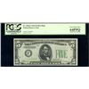 Image 1 : USA, Federal Reserve Bank of Atlanta, $5, series of 1934, serial F17449860A, Julian-Morgenthau, dark