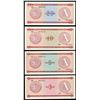 Image 3 : Set of seven Cuba specimen notes, 100 pesos to 1 peso, 1994, along with four exchange certificates.