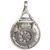 Image 2 : Mexico City, Mexico, bust 8 reales, 1783FF, ex-Cazador (1784), mounted in fancy silver money clip.