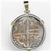 Image 1 : Potosi, Bolivia, cob 8 reales, Philip IV, assayer not visible (1620s), ex-Panama hoard (ca. 1629), m