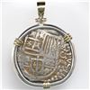 Image 2 : Potosi, Bolivia, cob 8 reales, Philip IV, assayer not visible (1620s), ex-Panama hoard (ca. 1629), m