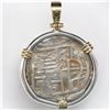 Image 2 : Potosi, Bolivia, cob 8 reales, Philip IV, assayer not visible (1620s), ex-Panama hoard (ca. 1629), m