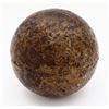 Image 1 : Iron cannonball (four-pounder), conserved and intact, ex-Florida Keys wreck (early 1700s).
