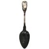 Image 2 : Silver teaspoon, marked with SCHOTT 13 for Frankfurt silversmith J.M. Schott (1786-1822) and finenes