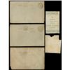 Image 1 : Lot of three British Indian 1/4 anna postcards with reply cards and original wrapper, ex-Camberwell 