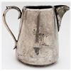 Image 1 : Silver-plated handled milk creamer, marked with Cunard Steamship logo and D. George Collins Ltd stam