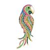 Image 1 : Large Rainbow Rhinestones Parrot Bird Pendant/ Brooch Pin