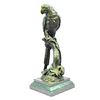 Image 1 : Signed Brazilian Parrot Bronze Sculpture