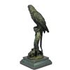 Image 2 : Signed Brazilian Parrot Bronze Sculpture