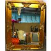 Image 1 : Florentine Style Ornate Gold Gilt Wooden Beveled Mirror