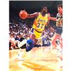 Image 1 : LA Lakers Magic Johnson Color Photograph