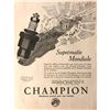 Image 1 : 1920's French Champion Spark Plugs Ad