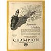 Image 2 : 1920's French Champion Spark Plugs Ad