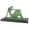 Image 1 : Abstract Female Dancer Bronze Sculpture