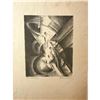 Image 2 : Early 20thc Signed Albert Mueller Lithograph