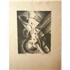 Image 2 : Early 20thc Signed Albert Mueller Lithograph