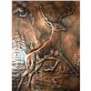 Image 3 : Vintage Embossed Copper Hunt Scene