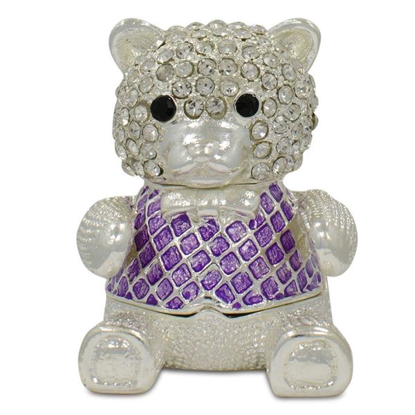 Teddy Bear Trinket Jewel Box