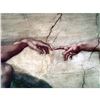 Image 1 : "Creation of Adam" Sistine Chapel ItalianÂ Ceramic Tile