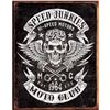 Image 1 : Speed Junkies Moto Club Metal Pub Bar Sign