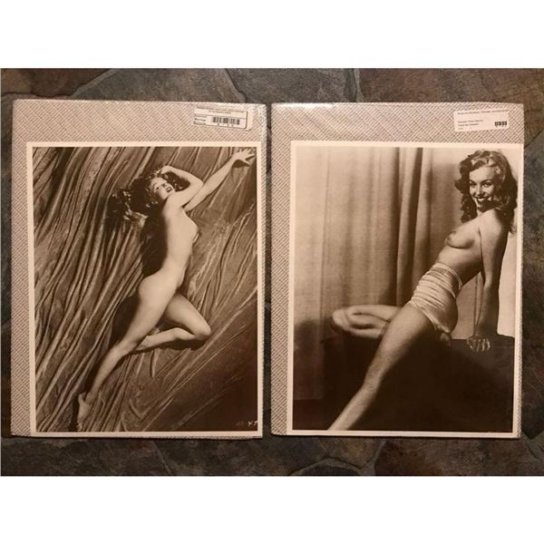 Marilyn Monroe Movie Star Nudes, Sepia Tone Photo