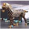 Image 2 : Enamel & Crystal Zebra Trinket Jewel Box