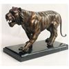 Image 1 : Signed Bengal Tiger Bronze Sculpture