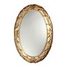 Image 1 : Woven Vines Oval Gilt Mirror