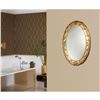 Image 2 : Woven Vines Oval Gilt Mirror
