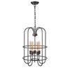 Image 2 : Industrial Style 5-Light Inverted Pendant Light