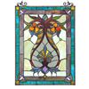 Image 2 : Stained Art Glass Hanging Window Panel