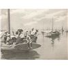 Image 1 : 1904 Half Tone Print, A.B. Frost, Fishing Off Long Point, Collins