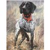 Image 1 : Hunting Dog Oil Painting, German Shorthaired Pointer