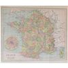 Image 1 : Early 1900's Atlas Map of France