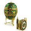 Image 3 : Russian Napoleonic Trinket Box Picture Frames Egg